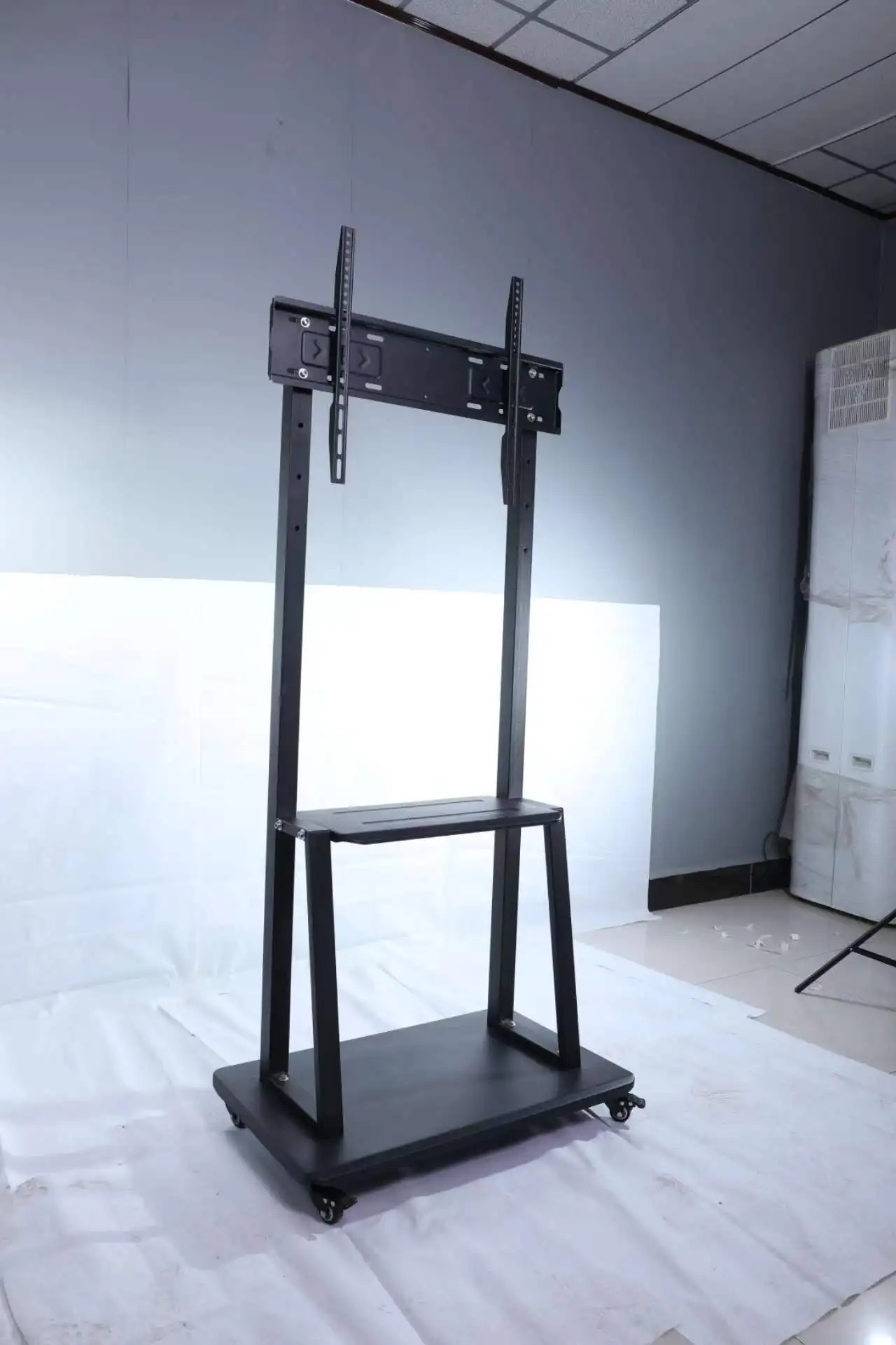 JH-1700 Mobile TV Cart for 32-65 Inch Screens, 360° Swivel