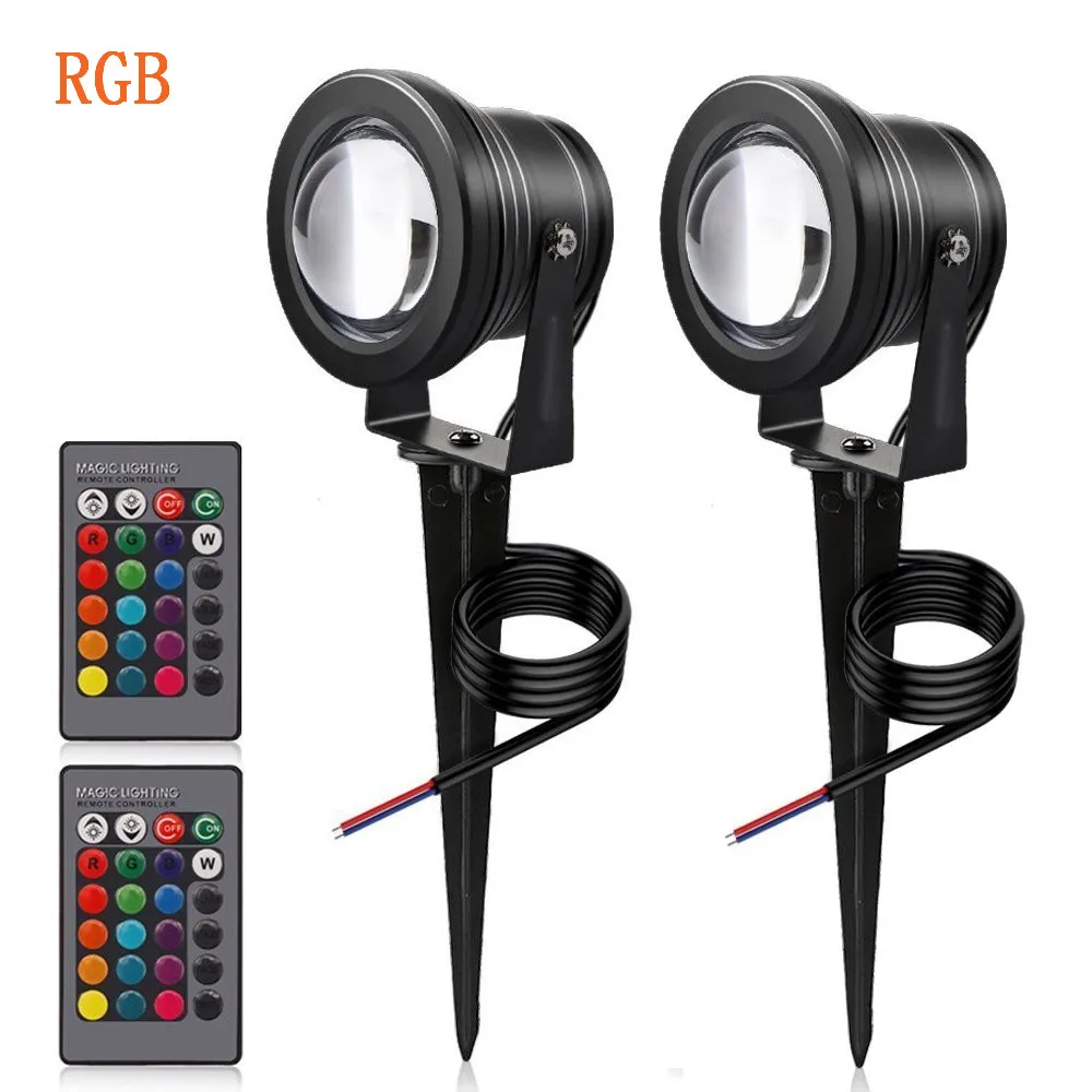 thumbnail image 2 of LUMINTURS 12V 10W RGB LED Flood Light – Underwater/Outdoor – IP67 Remote Control 2 of 4
