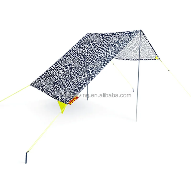 Custom  picnic sunshade Uv Protect outdoor awing canopy beach tent sun shade