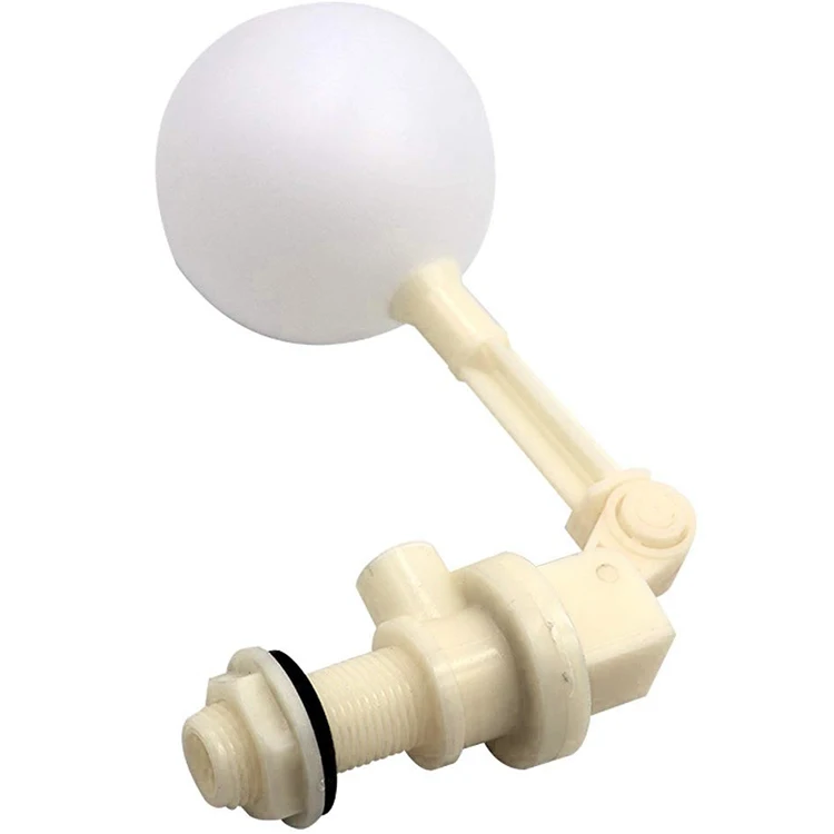 Factory's Newest 1/2 Inch DN15 Thread Magnetic Plastic Ball Float Valves for Water Tank Tower Aquariums