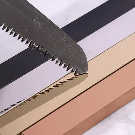 Modern Stainless Steel Metal Profile Gold Metal Trim Decorative Tile Strips with Mirror Frame Tile Edge for Floor Use