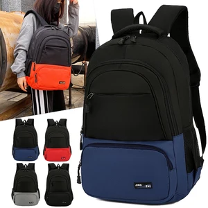 OMASKA Custom Waterproof School Bag Mochila Personalizada Business Travel Lightweight Black Men Large Size Laptop Backpack