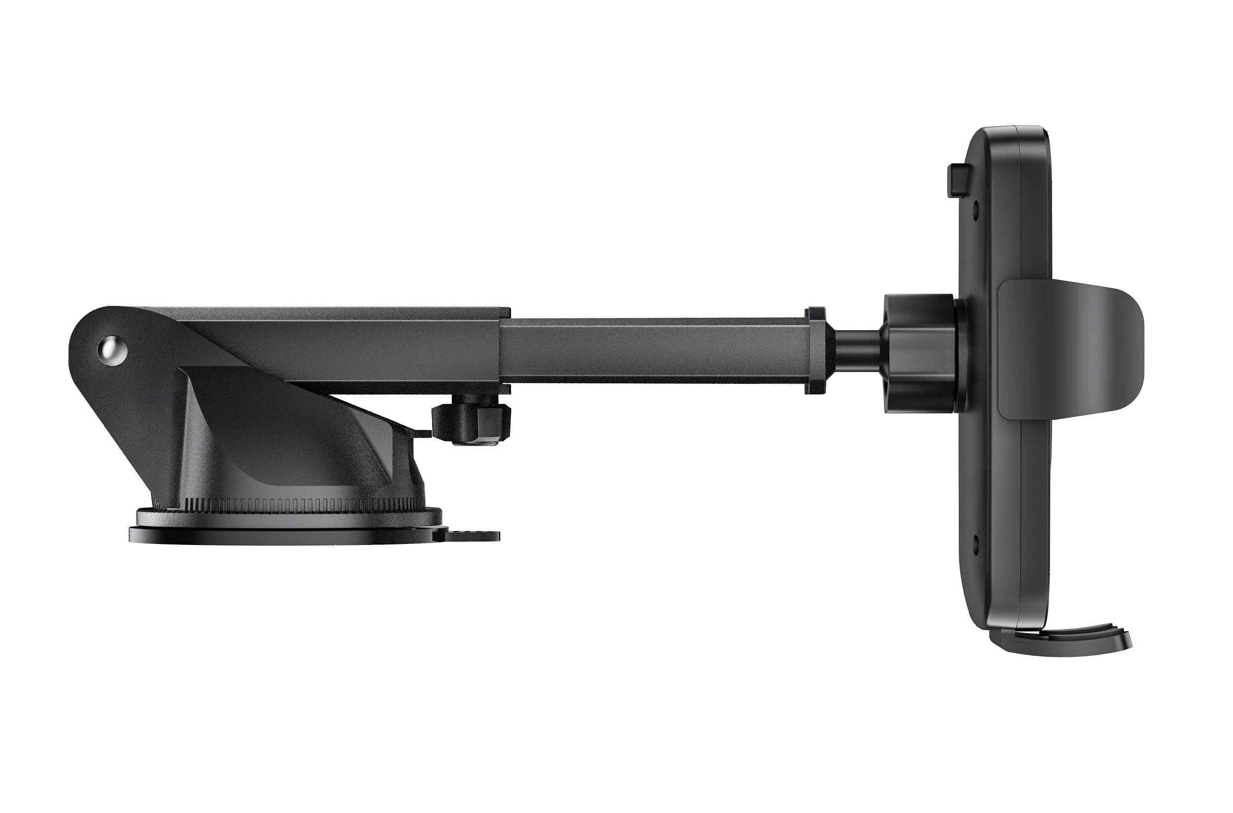 Suction Cup Car Phone Holder 360 Degree Rotating Universal Mount for Windshield Dashboard Strong Grip ABS Plastic EZRA HL146