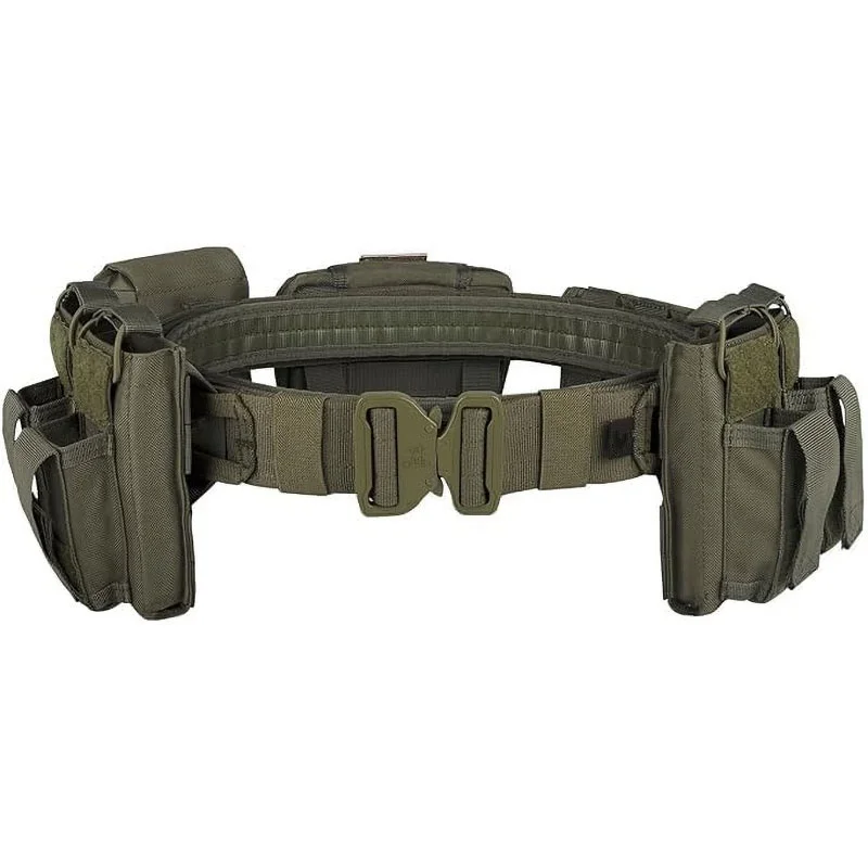 Wholesale High Quality Multifunctional Tactical Belt with Quick Release Accessory Pouches Premium Wholesale Duty Belt for Men