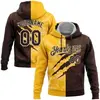 Marron et jaune