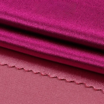 high quality silk fabric for party dress 30 yards shiny polyester spandex knitted designer stretch satin fabric Wholesale