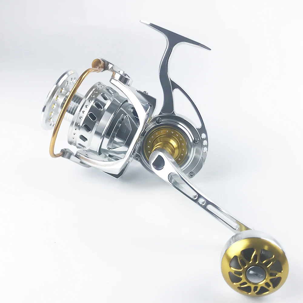 Topline Spinning Reel - Great Low Price Bass Gold Bow 10000
