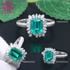 18K oro bianco 2CT