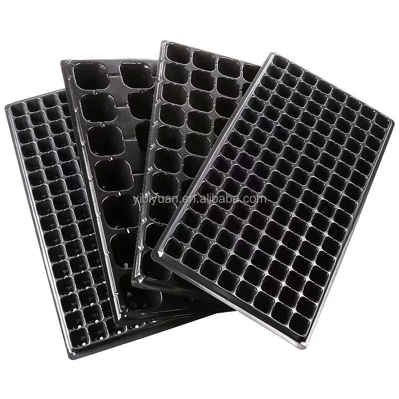 128 Cell Precision Seeding Tray Tomato Crop Planting Starting Nursery Seed Tray