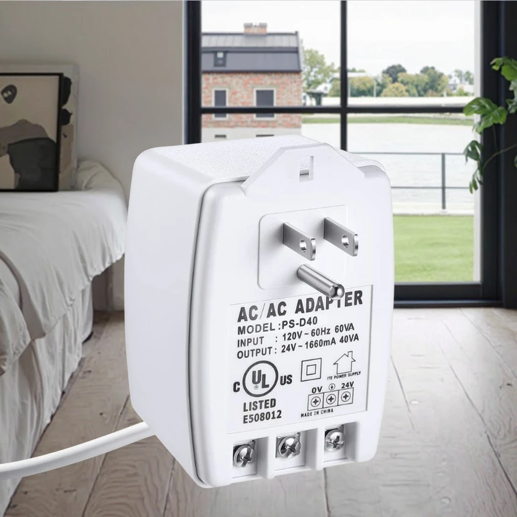 24VAC 1.67A 40VA Doorbell Transformer - Reliable Performance