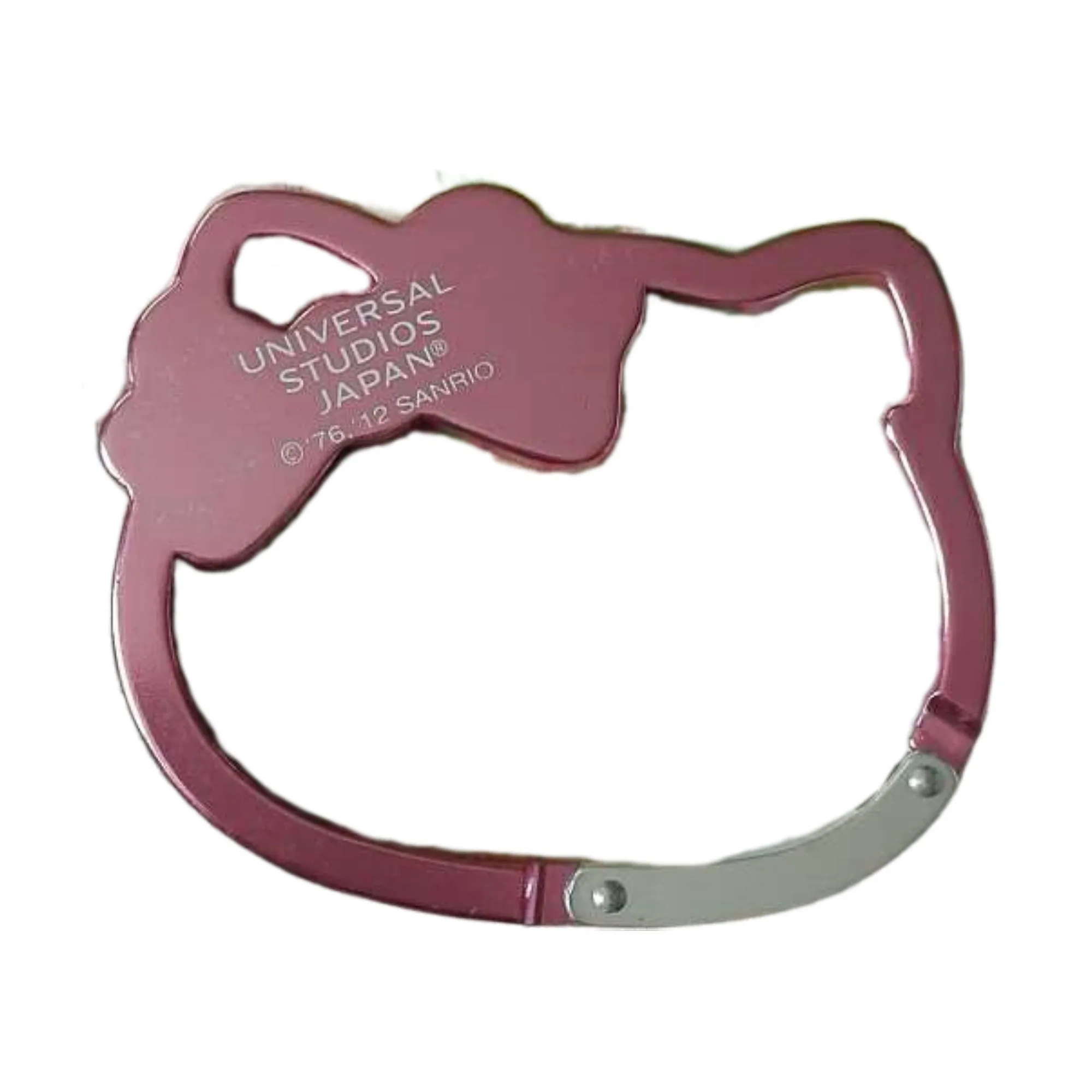 Wholesale Custom Logo Engraved Hello Kitty Design Keychain Carabiner Make Your Own Logo Souvenir Promotional Keychains