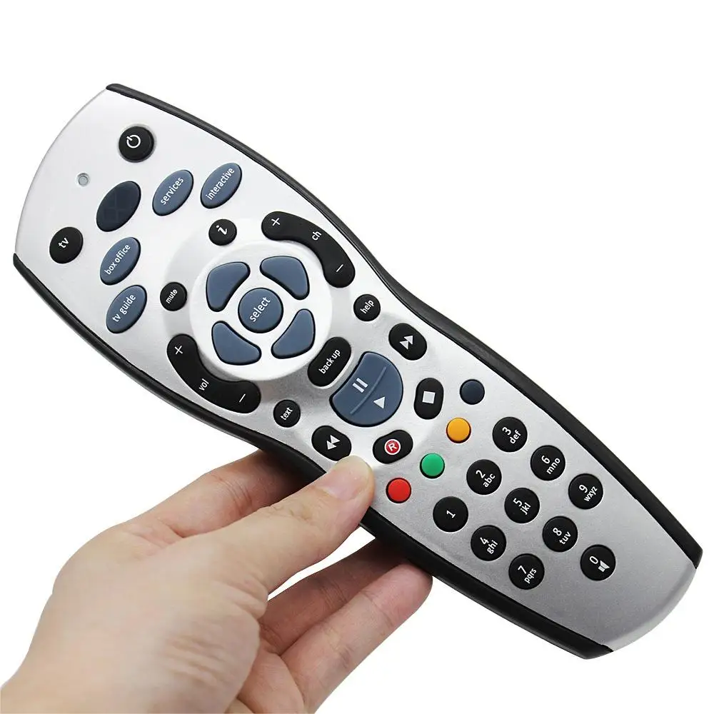 Universal LED TV Remote Control Replacement Compatible with Sky HD Standard Rev.9F Wireless HD TV Box ABS Plastic Fixed Code