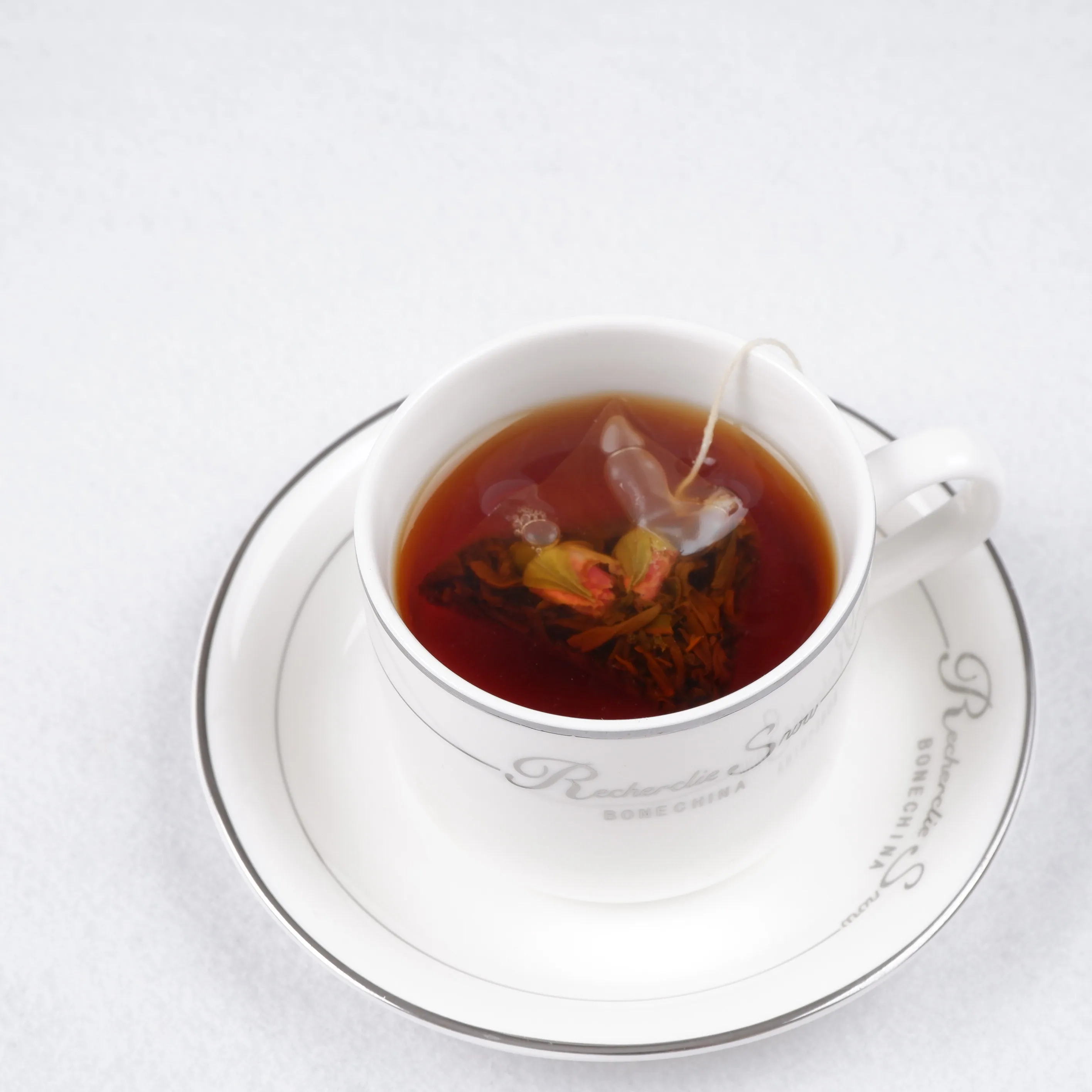 osmanthus black tea combination scented tea with tea bag