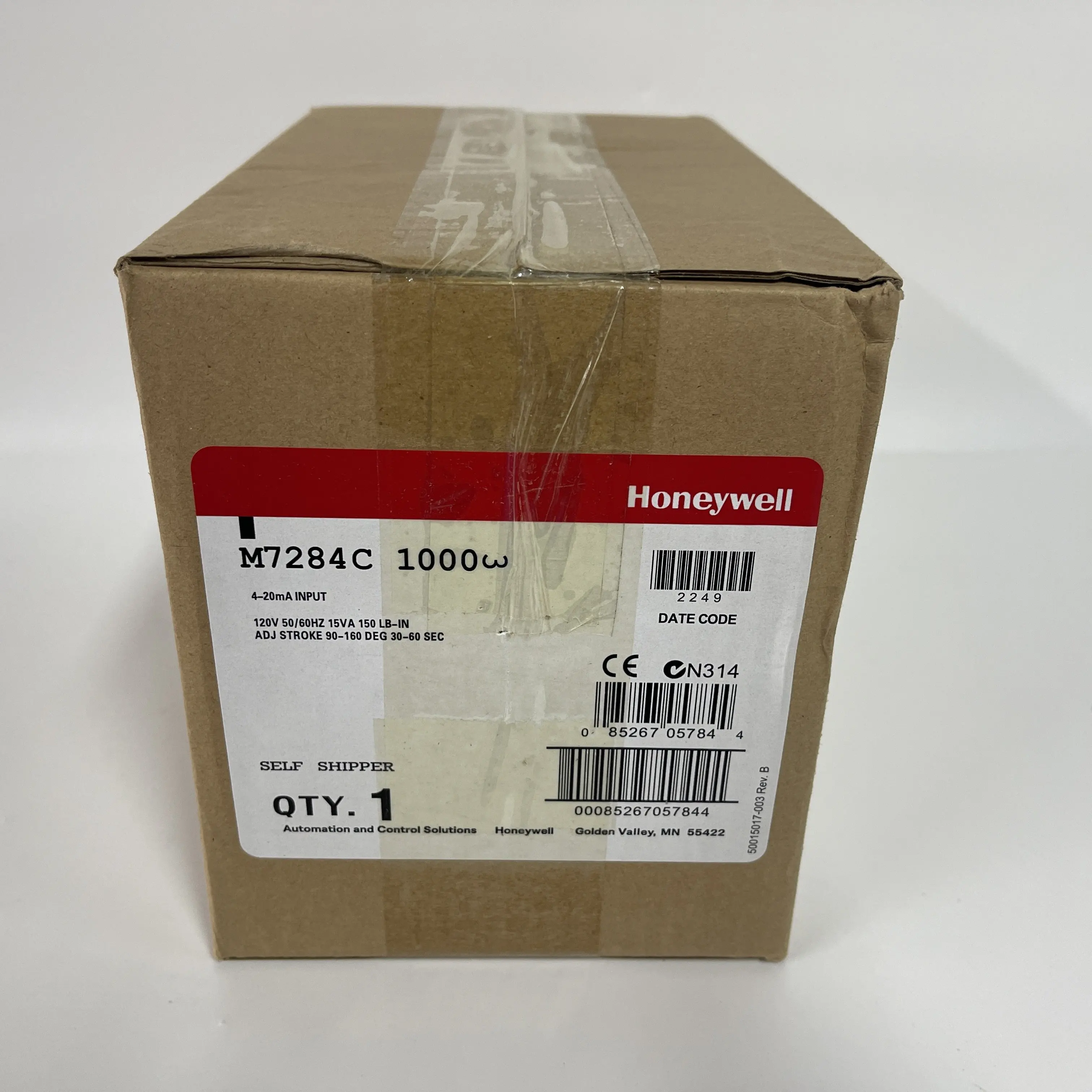 Honeywell Electric Actuator M7284C