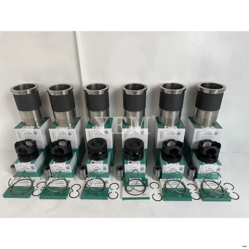 Cylinder Engine Liner Kit With Pistons Ring Set For Liebherr D936