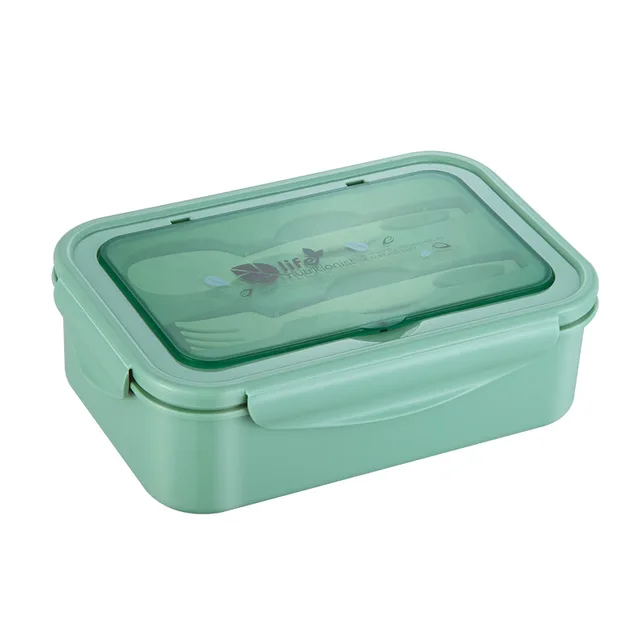 1100 ML Bento Lunch Box For Kids With Spoon & Fork children's bento lunch box