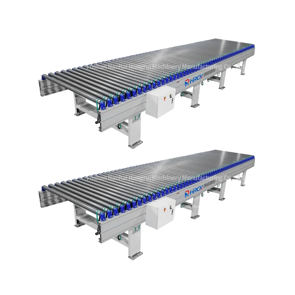 Hongrui Unpowered Roller Conveyor Line for Packing Section OEM