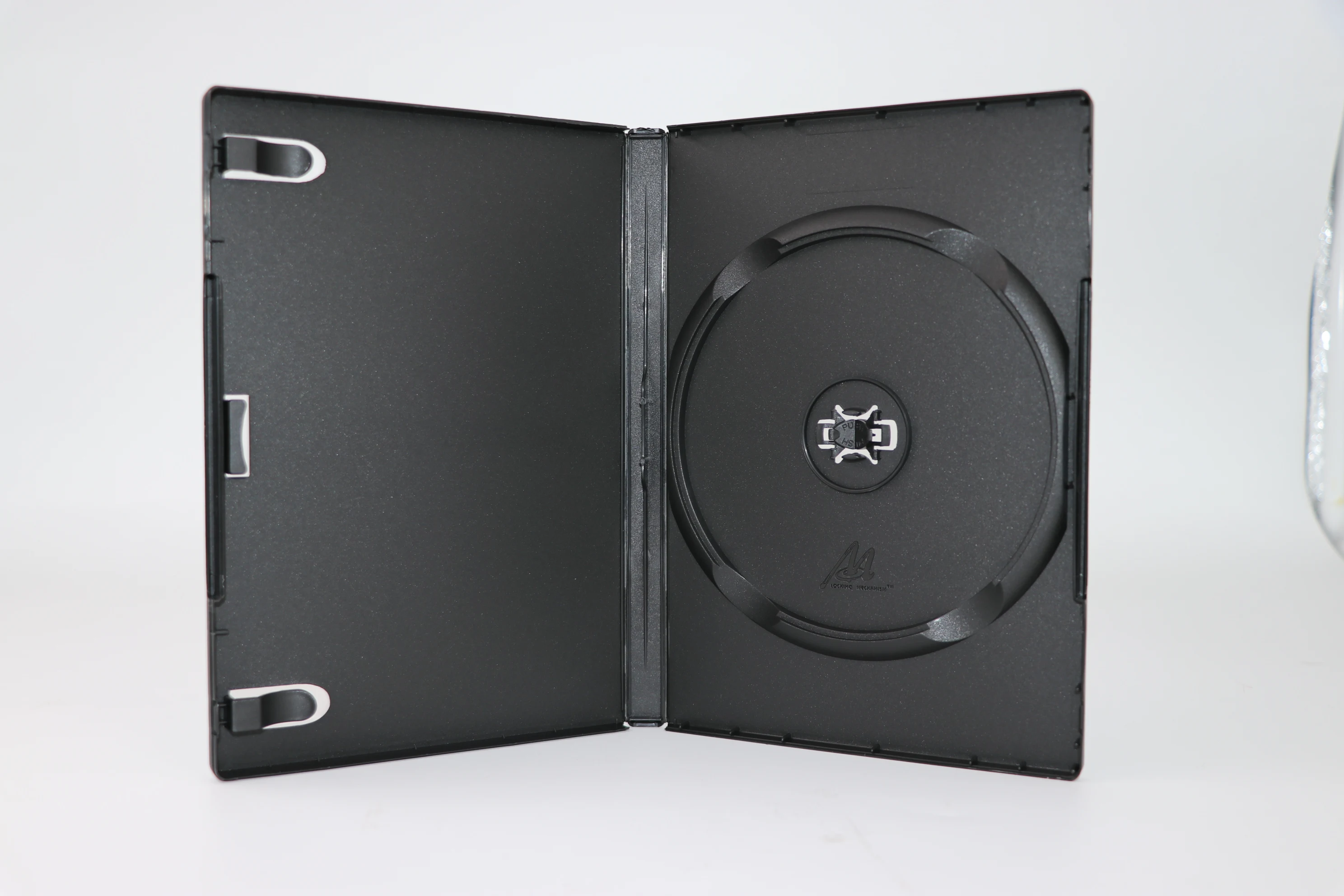 20 Standard 14mm Single CD DVD Disc Black Movie Storage Case Box