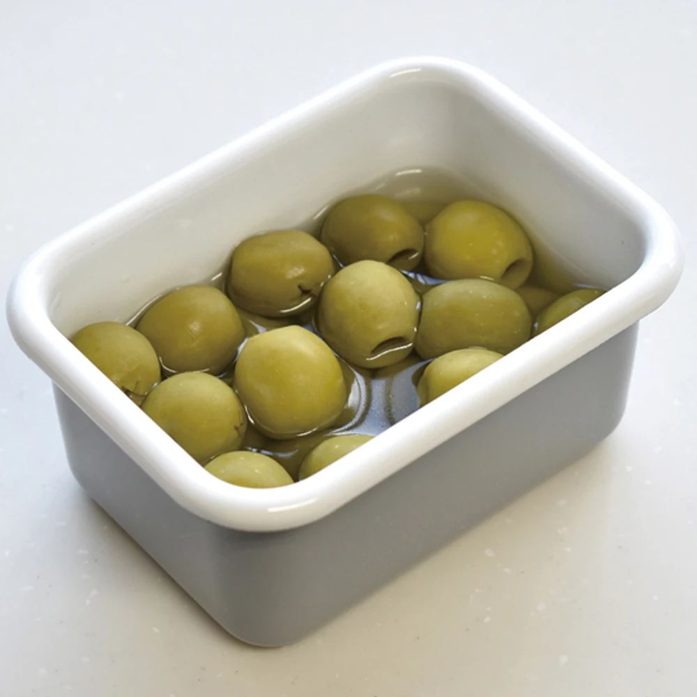 Фарфоровая эмаль белый внутренний чистый 200 мл контейнер для еды на