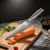 silver color chef knife