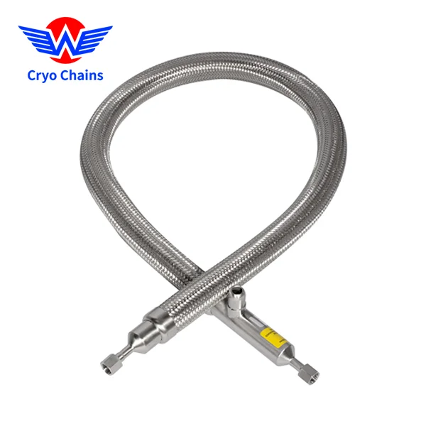 industrial liquid nitrogen hose cryo vacuum