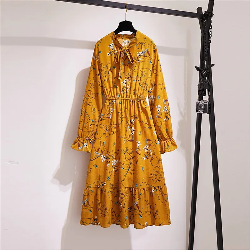 Her lip to - Her lip to Autumn floral chiffon dressの通販 by