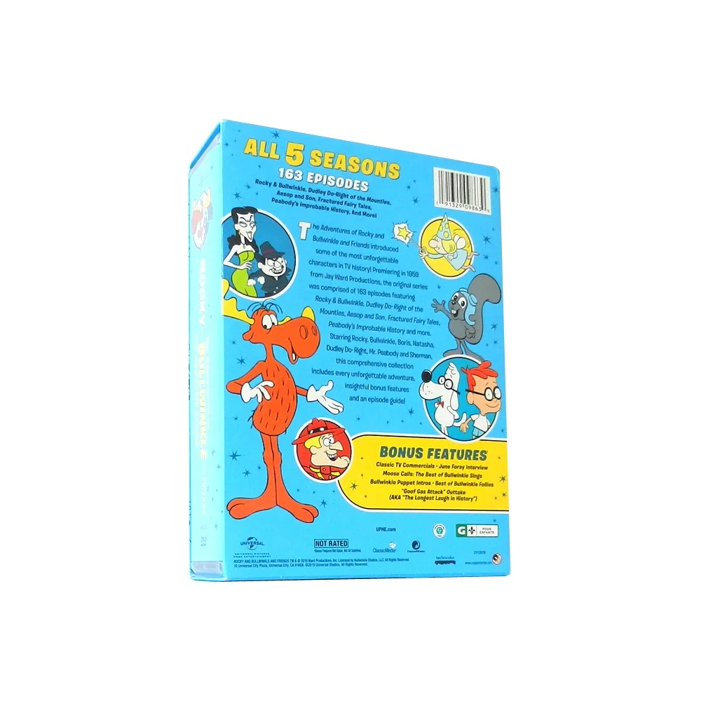 DVD Boxed Sets - the Adventures of Rocky and Bullwinkle