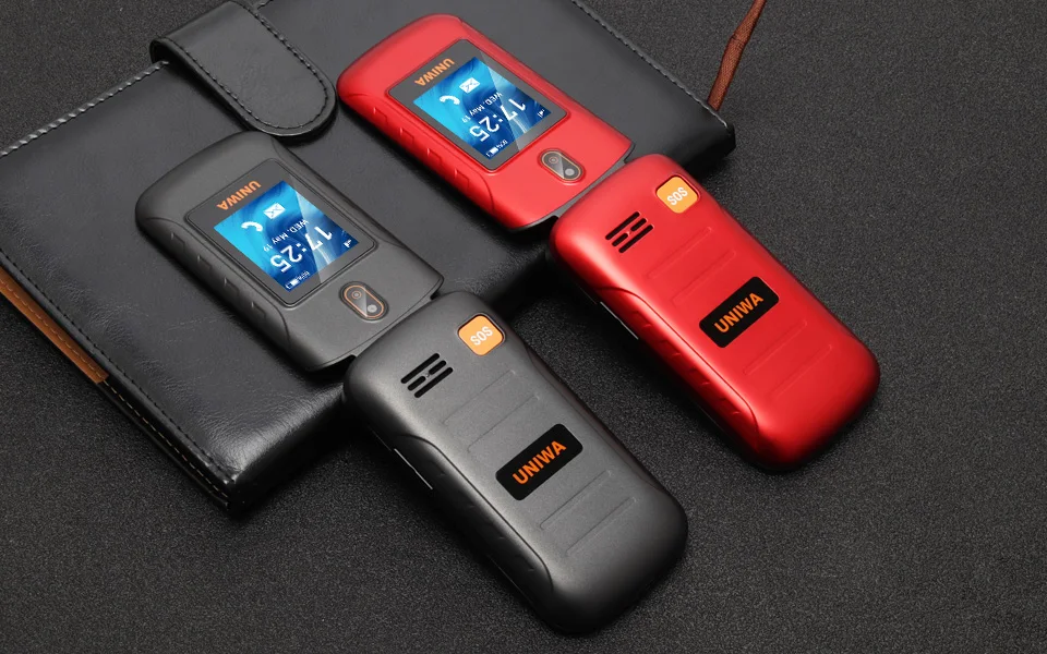 Uniwa V909t 2021 Upcoming 4g Volte Keypad Mobile 2250 Mah Battery Flip ...
