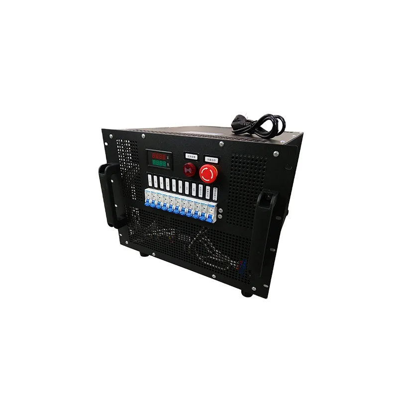 Good Quality testing equipment 8KW DC48V DC 8U rack-mounted load bank