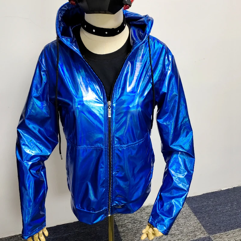 Rave Party Jacket Glow In The Dark Jacket El Wire Jacket - Buy Rave ...
