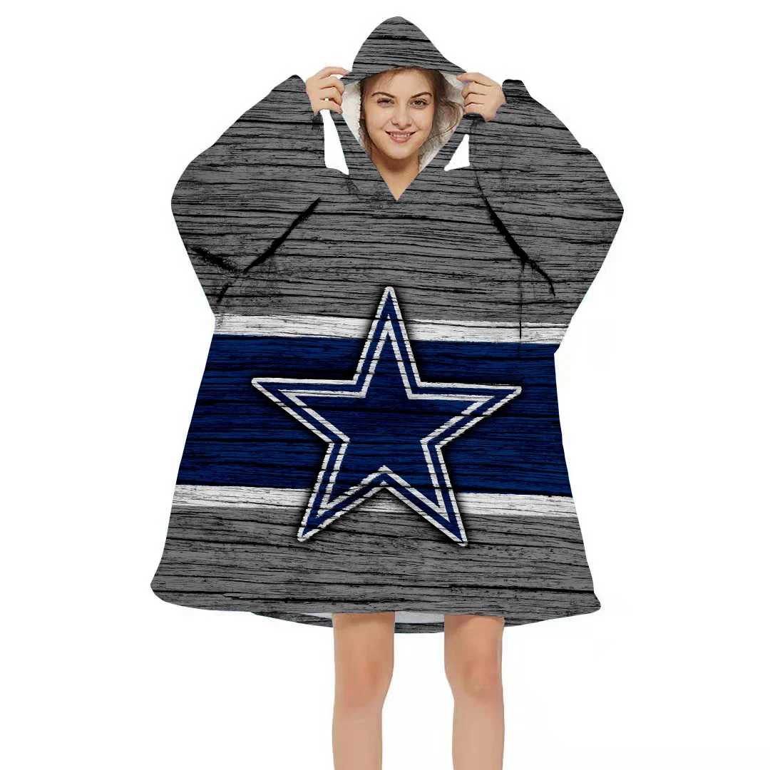 cowboys blanket hoodie