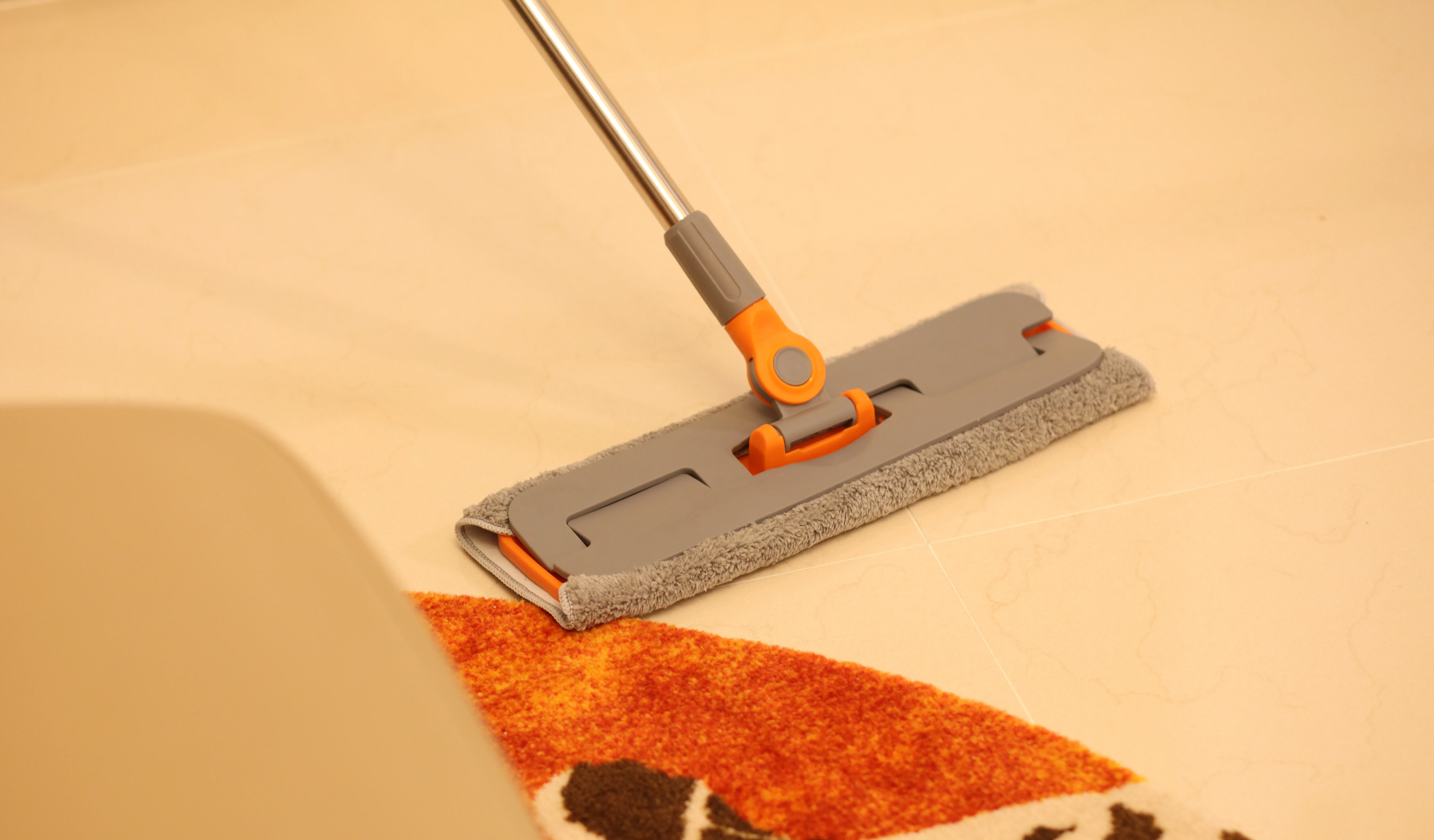 Хит продаж Швабра для чистки пола вращающаяся Съемная швабра с плоской ручкой швабры