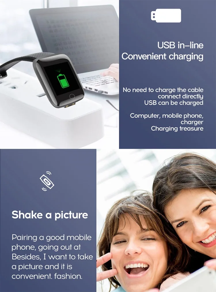 Factory Wholesale D20s Smartwatch 1.44 Inch Hryfine Sport Fitness