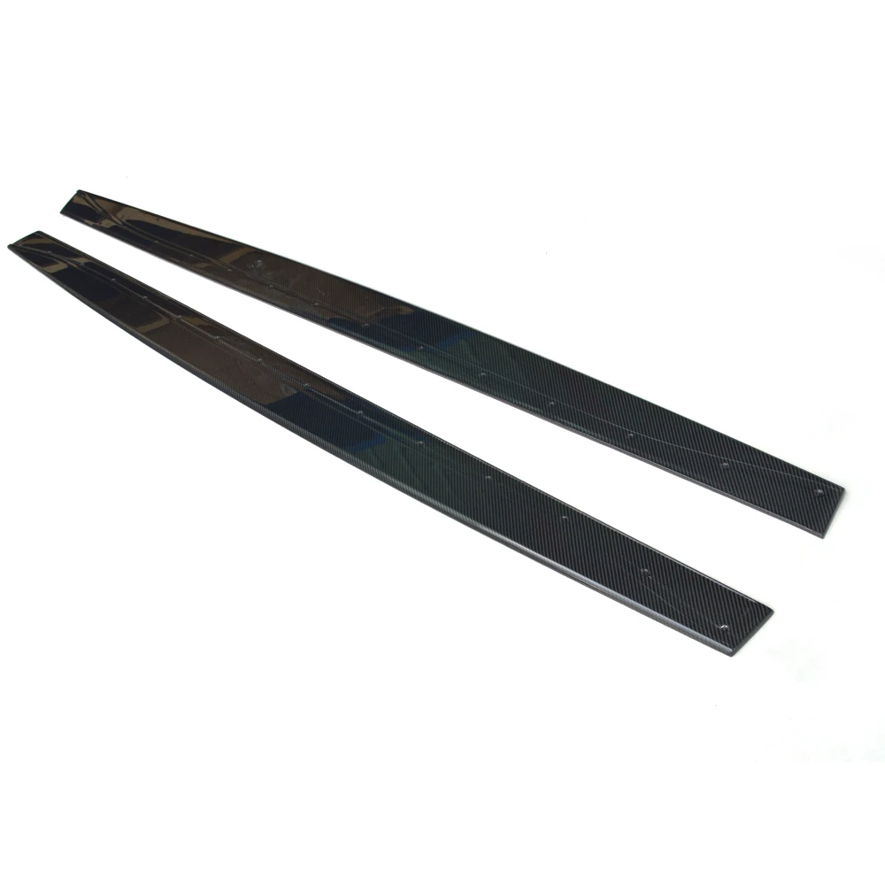 MP Style F80 M3 F82 M4 Carbon Fiber Side Skirts Extensions for BMW 4 Series 2014UP Side Bumper