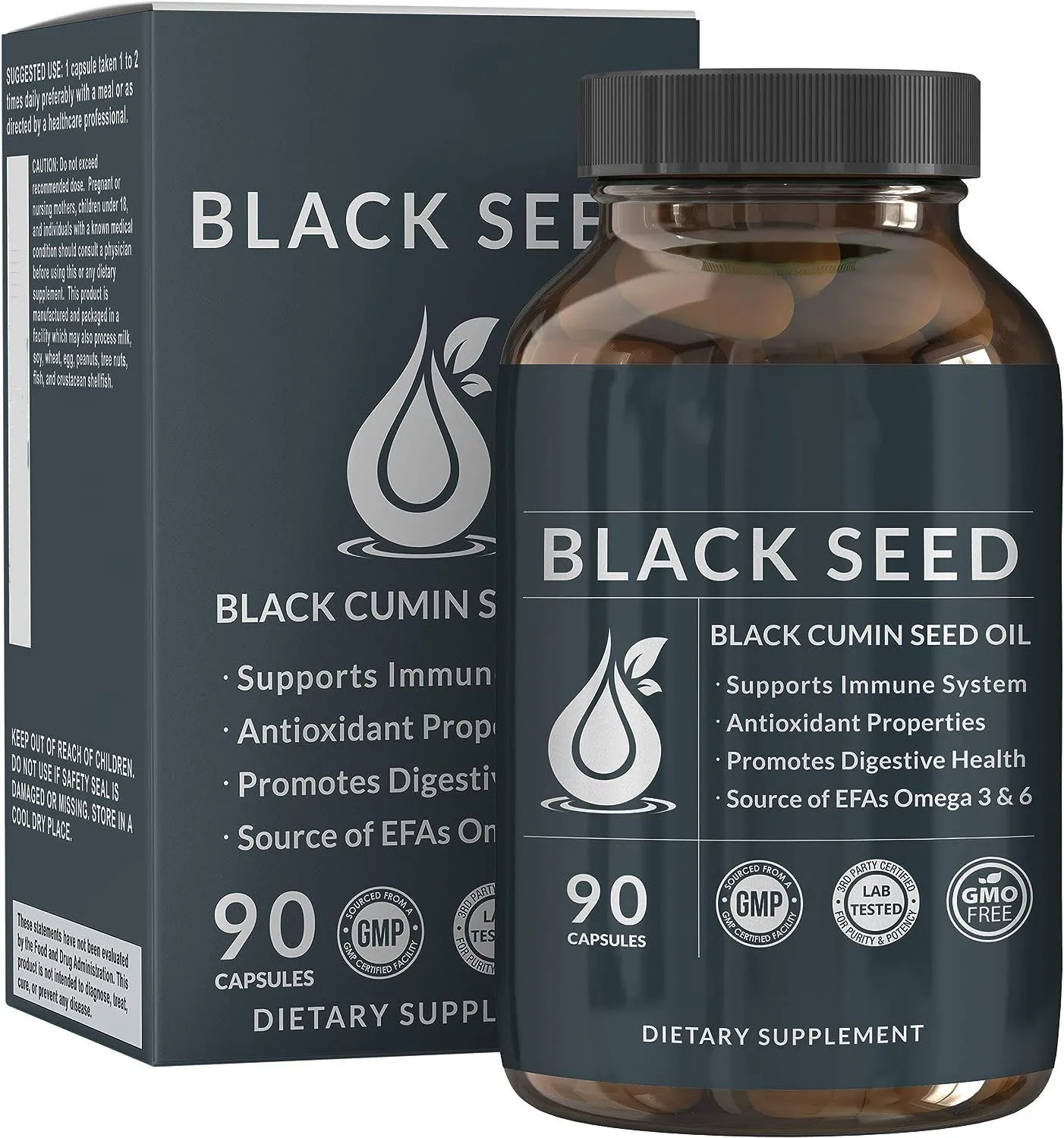 Amazon black cumin seed oil capsules nigella sativa focus
