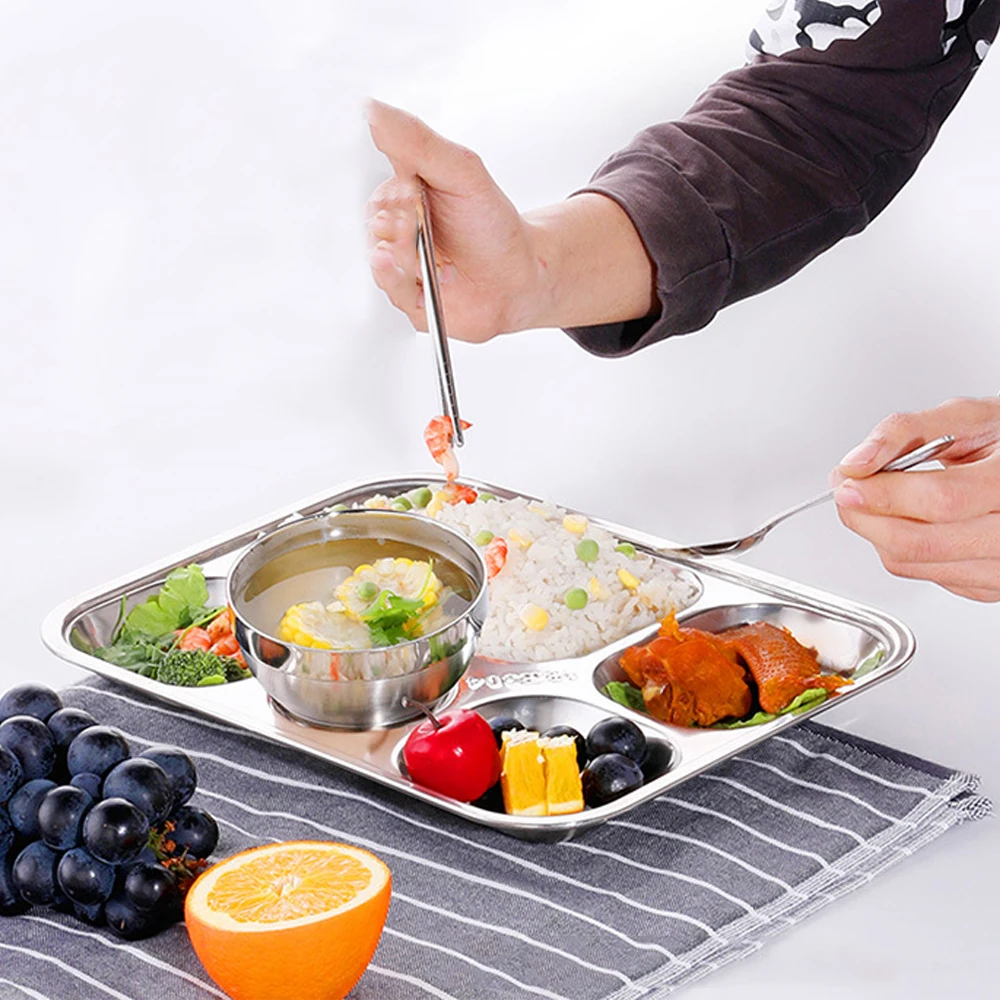 Barre Plate En Acier Inoxydable, Lot De 8 Séparateurs Alimentaires