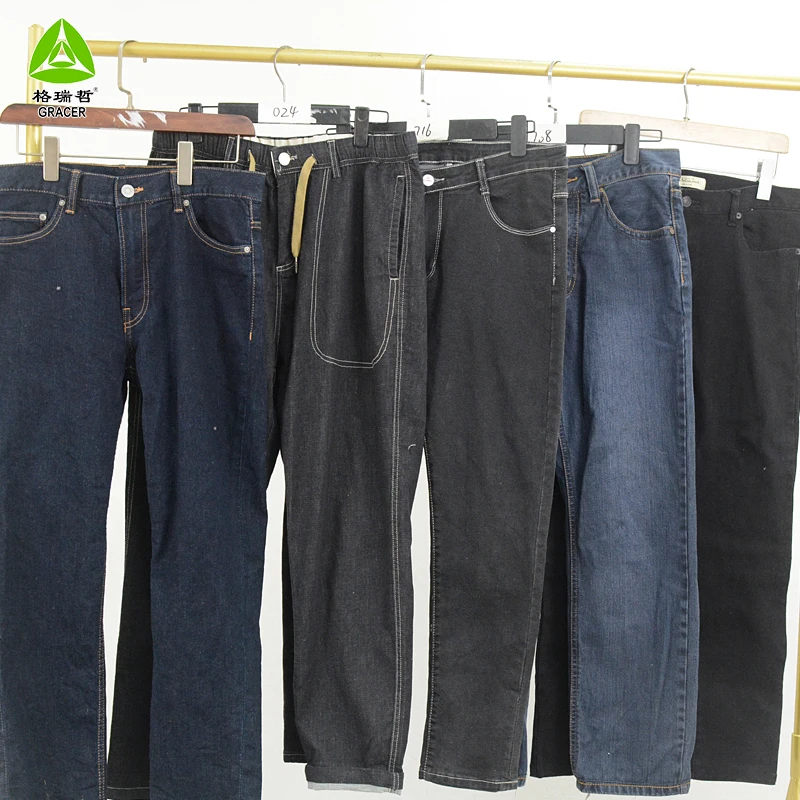 Big Size Vintage Clothing Used Men Pants Jeans Used Clothes India - Buy ...