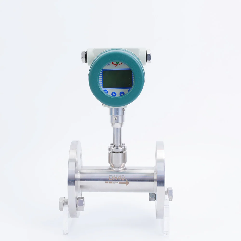 Pipe Type Thermal Gas Flowmeter With Rs485 420ma Modbus For Compressed