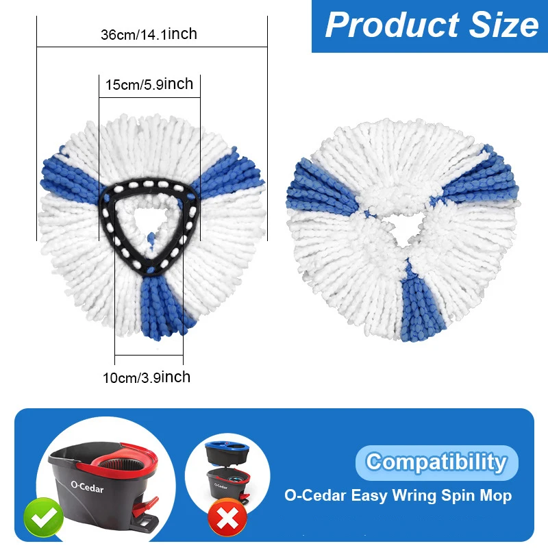 Mop Head Replacement Microfiber Mop Replacement Head For Replacement