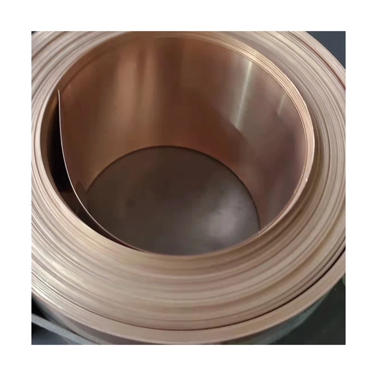 Hot sale factory direct brazing strips copper flat strip roll Beryllium Bronze Strip