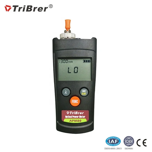 TriBrer APM80 FTTH Mini Fiber Optic Power Meters with VFL