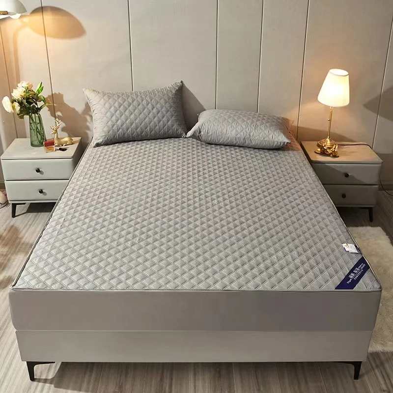 Оптовая продажа Дышащий моющийся чехол из полиэстера водонепроницаемый матрас для кровати