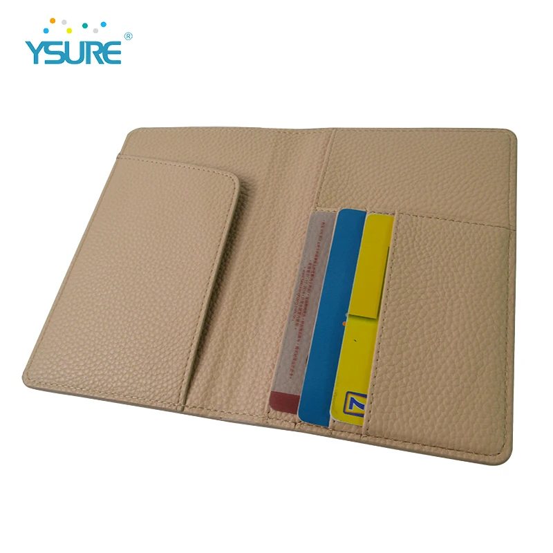 Ysure Custom Sublimation Travel Wallet Passport Holder Cover Case Cubierta De Pasaporte