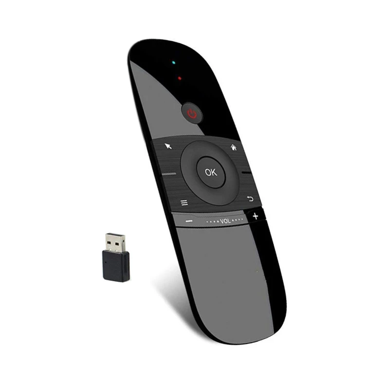 Telecomando Con Tastiera E Air Mouse Per Android Box, PC E Smart TV – Giroscopio, Ricerca Vocale