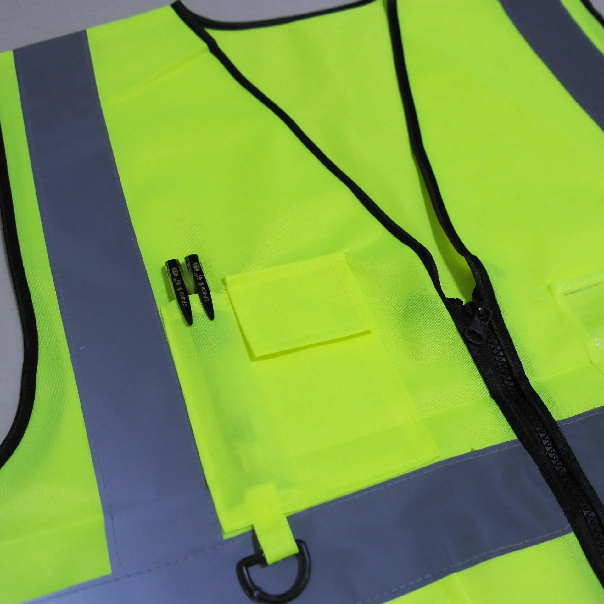 Yellow Safety Vest Sanitation Reflective Clothing Night Riding Safety