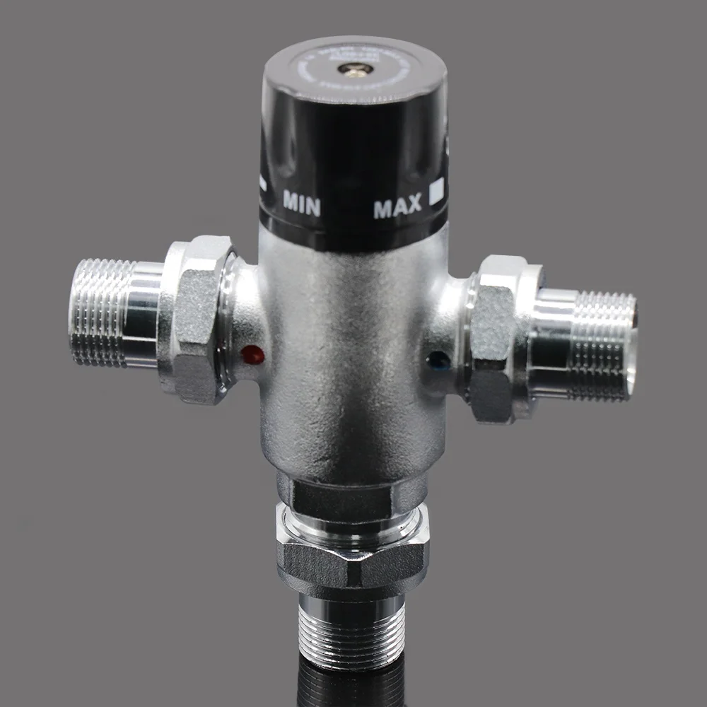 Solar Shower Brass Water Temperature Control Valve