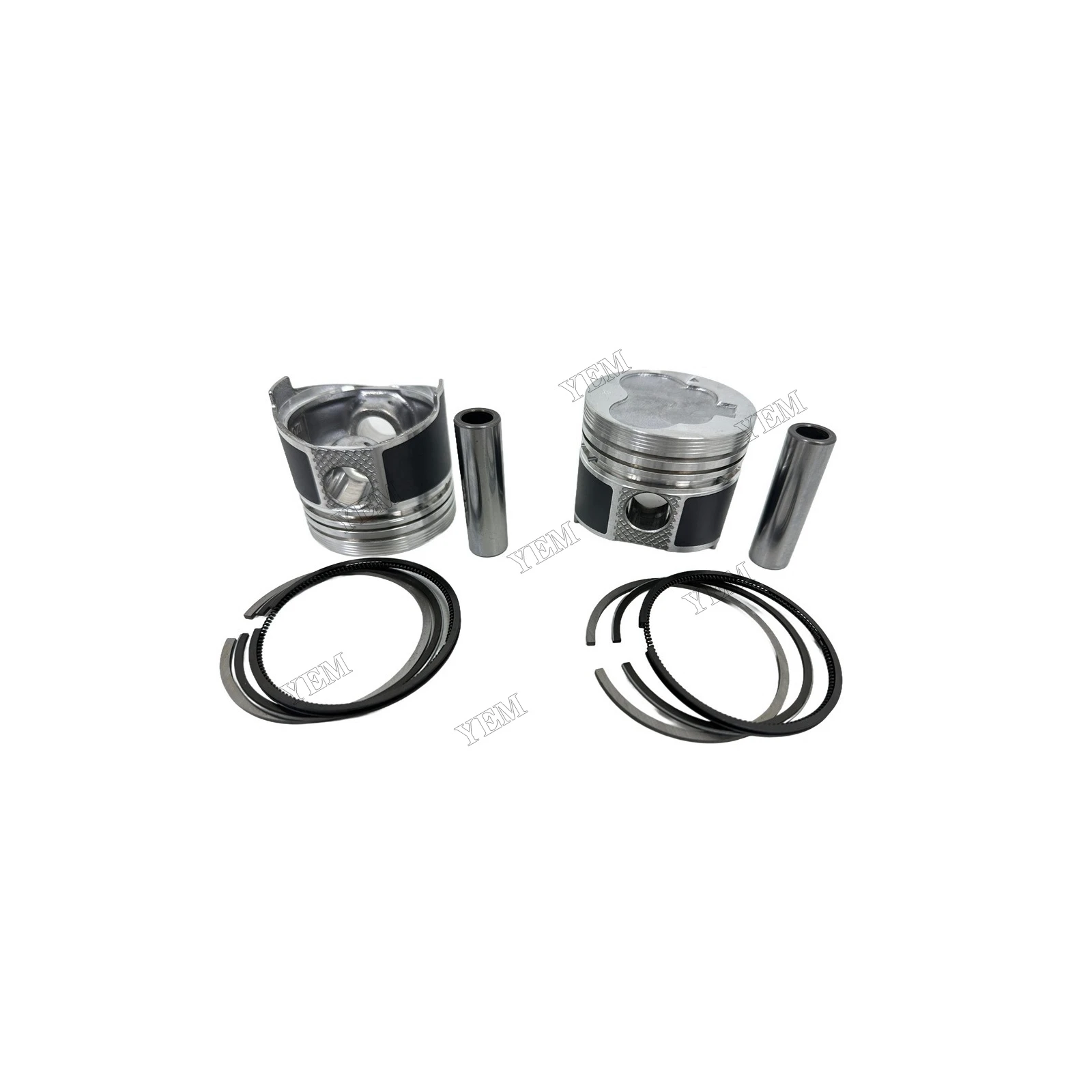 Cylinder Piston With Ring Suitable for Mitsubishi L2C Genuine Engine Parts