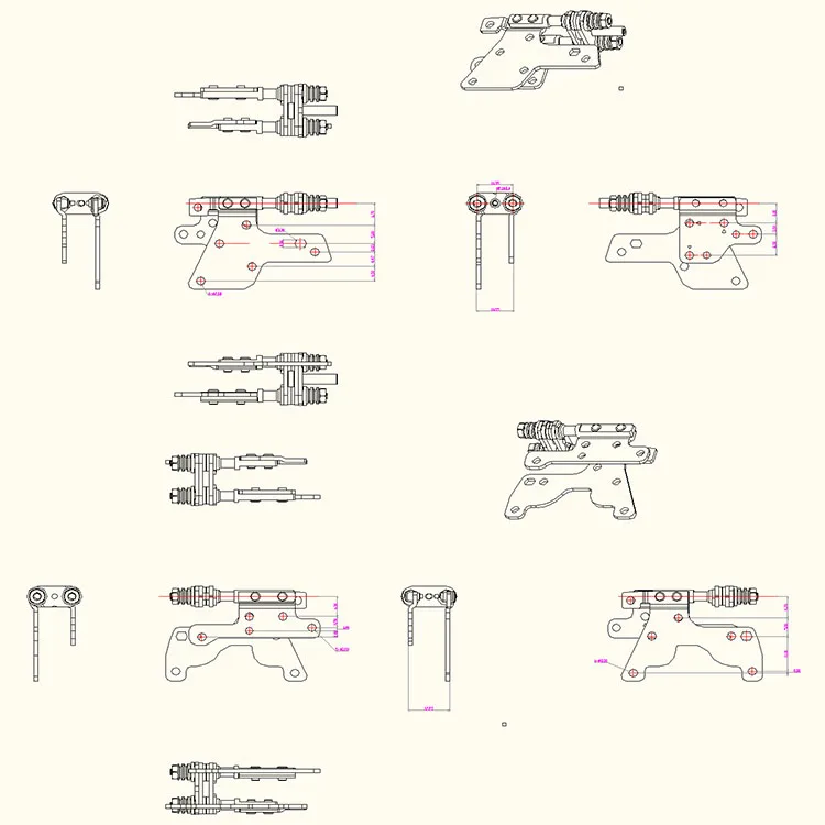 Hing Friction Stay Notebook Computer Stand Monitor Spare Parts Manufacturer Friction Hinge for Laptop