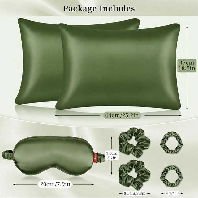 Hidden Eye Silk Pillowcase Gift Set