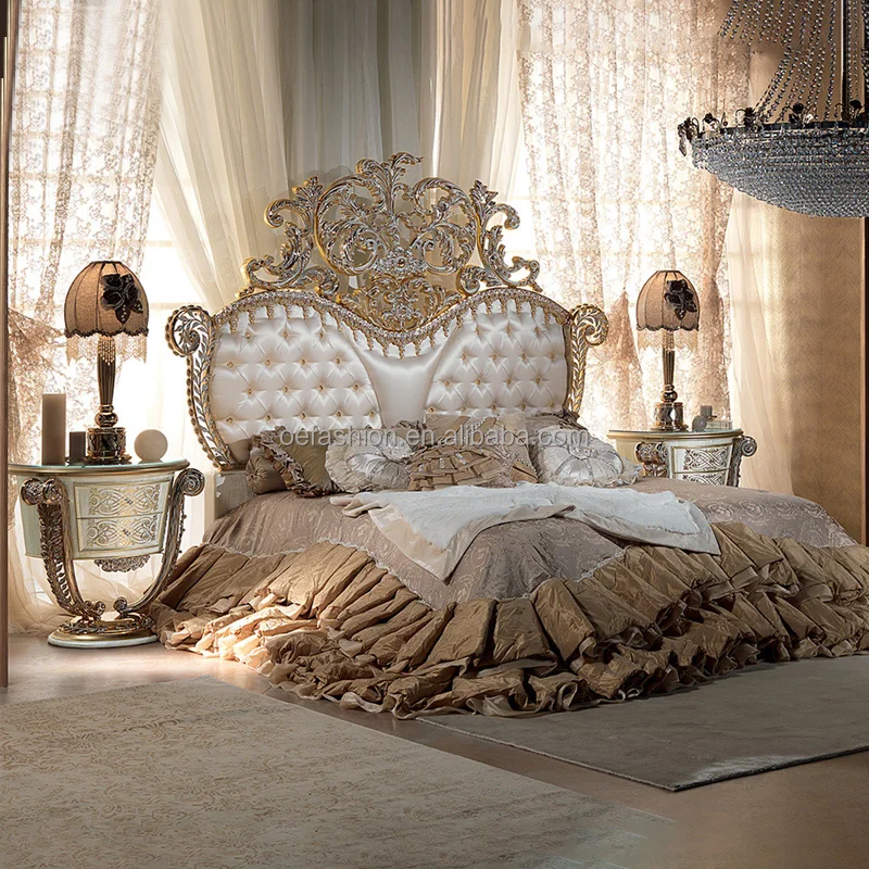 家庭用家具用ヘッドボード付きOE-FASHIONカスタム高級ヨーロピアン